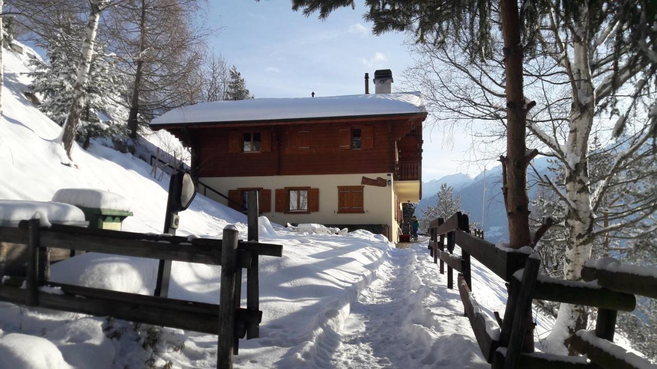 Chalet Faigaux Veysonnaz Extérieur photo